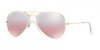 OKULARY RAY-BAN® AVIATOR LARGE METAL RB 3025 001/3E 55 ROZMIAR S